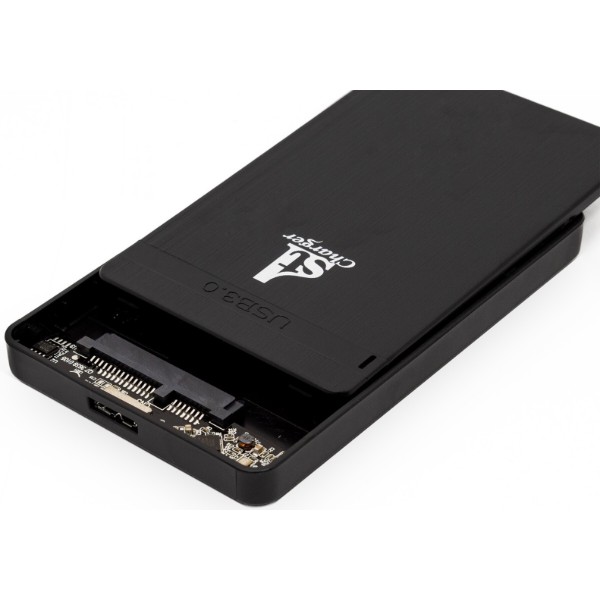 Фото - Внешний карман 1stCharger для 2.5" HDD/SSD USB 3.0 Plastic Black (HDE1STU2530B-PL)